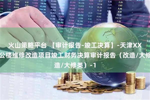 火山策略平台 【审计报告-竣工决算】-天津XX公司办公楼维修改造项目竣工财务决算审计报告（改造/大修类）-1